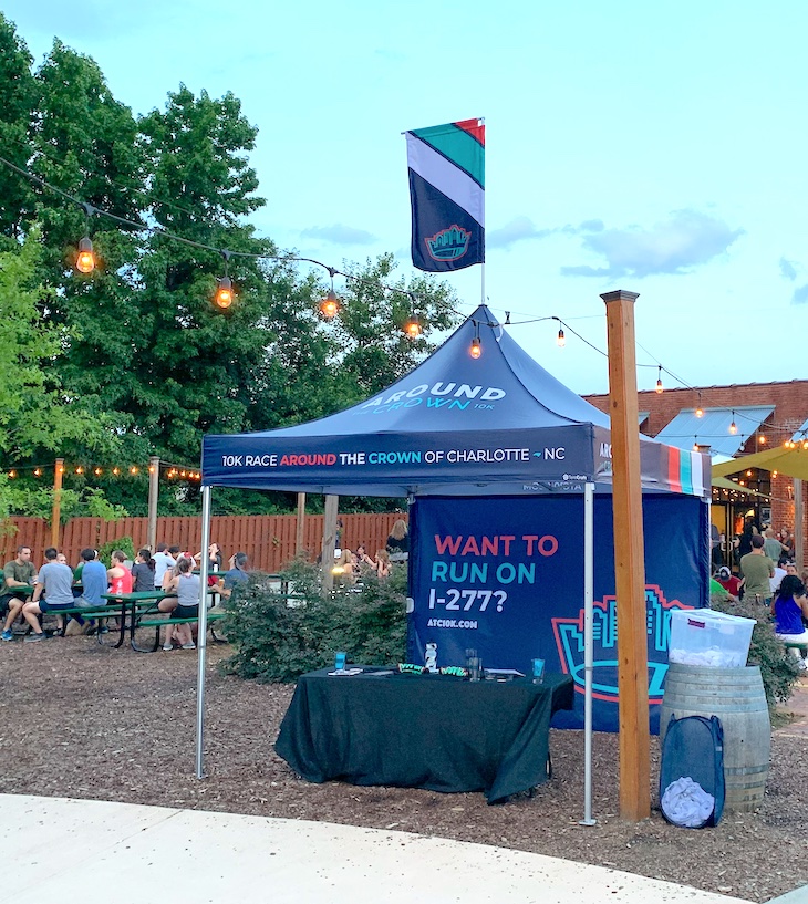 Custom 10x10 Canopy Tent with logo. Design your own custom tent.