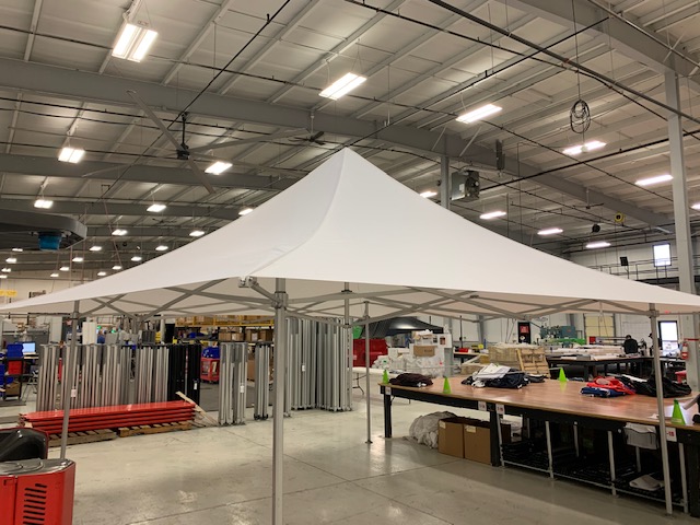 How We Designed a 15x15 Pop Up Canopy With a 20x20 Footprint