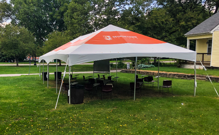 Georgetown College Classroom Tent