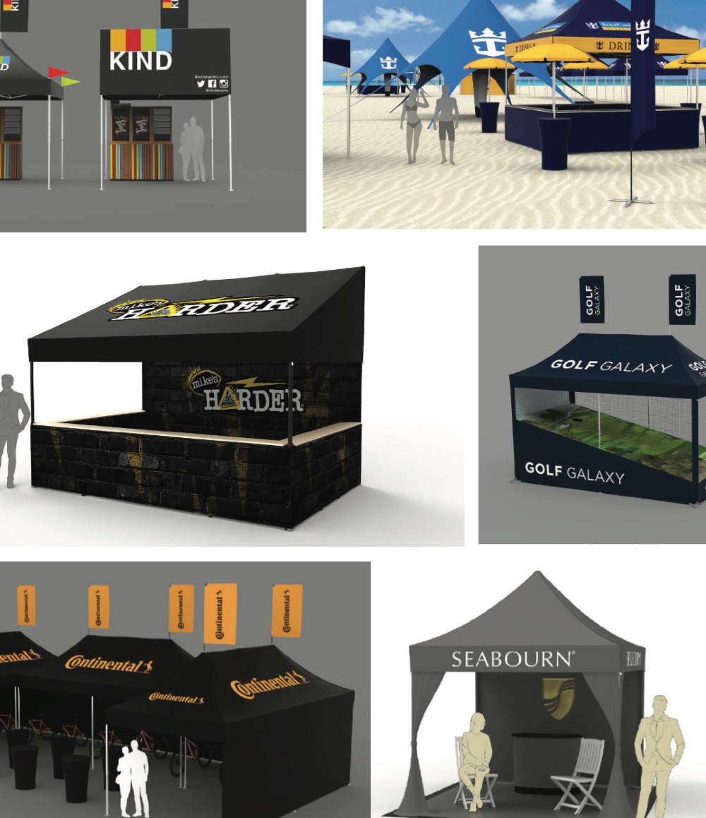 custom event tent renderings and ideas for outdoor events