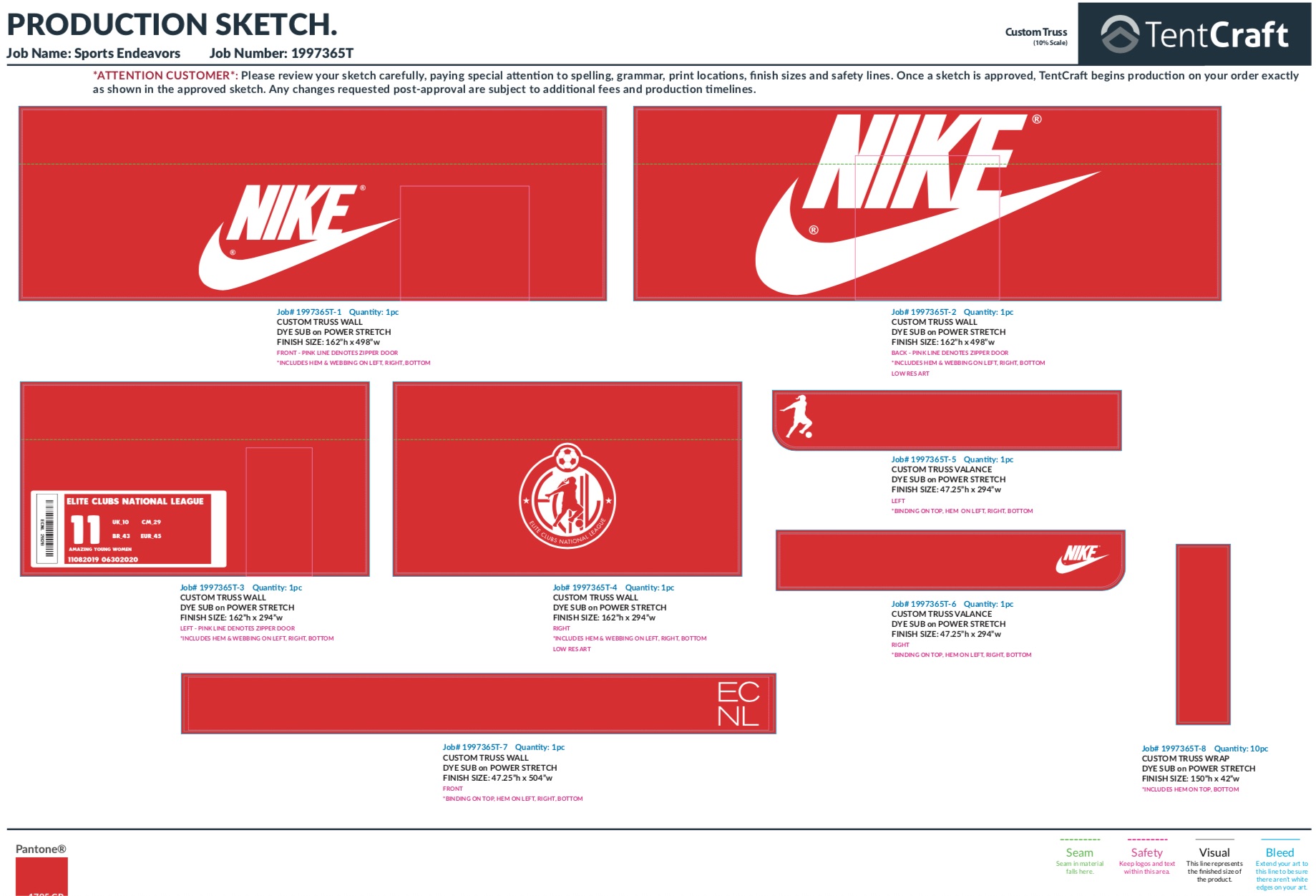 experiential manufacturing giant Nike shoebox panel