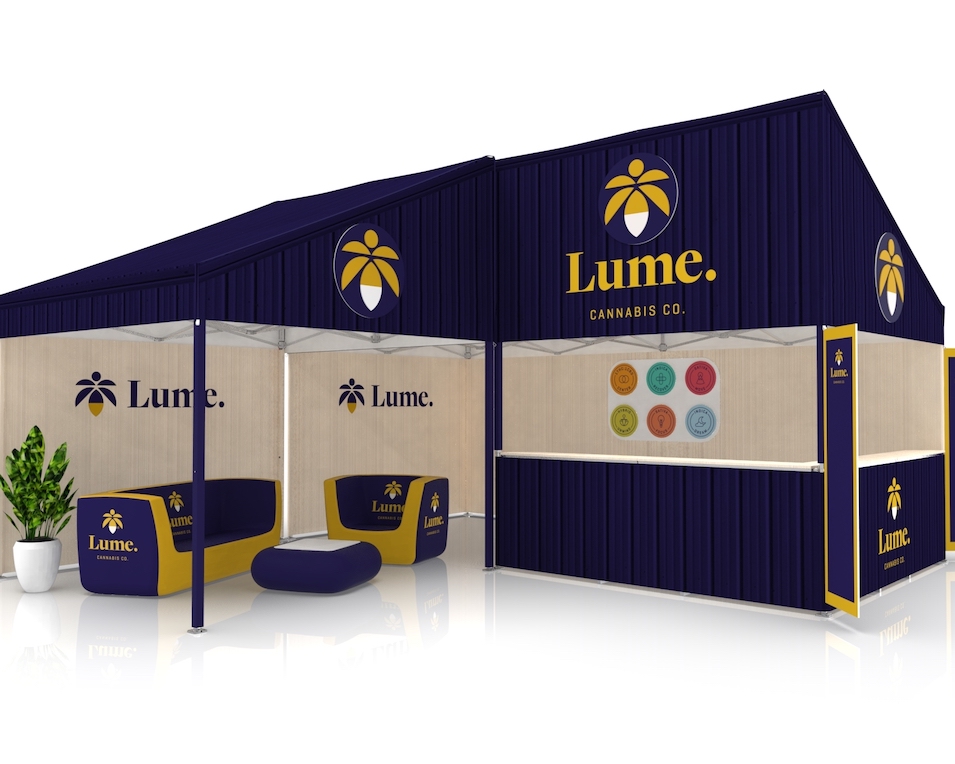 A pop-up lounge for Lume