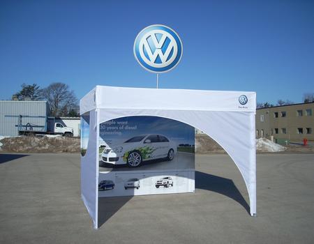 VW Custom 10x10 Pop-Up Tent