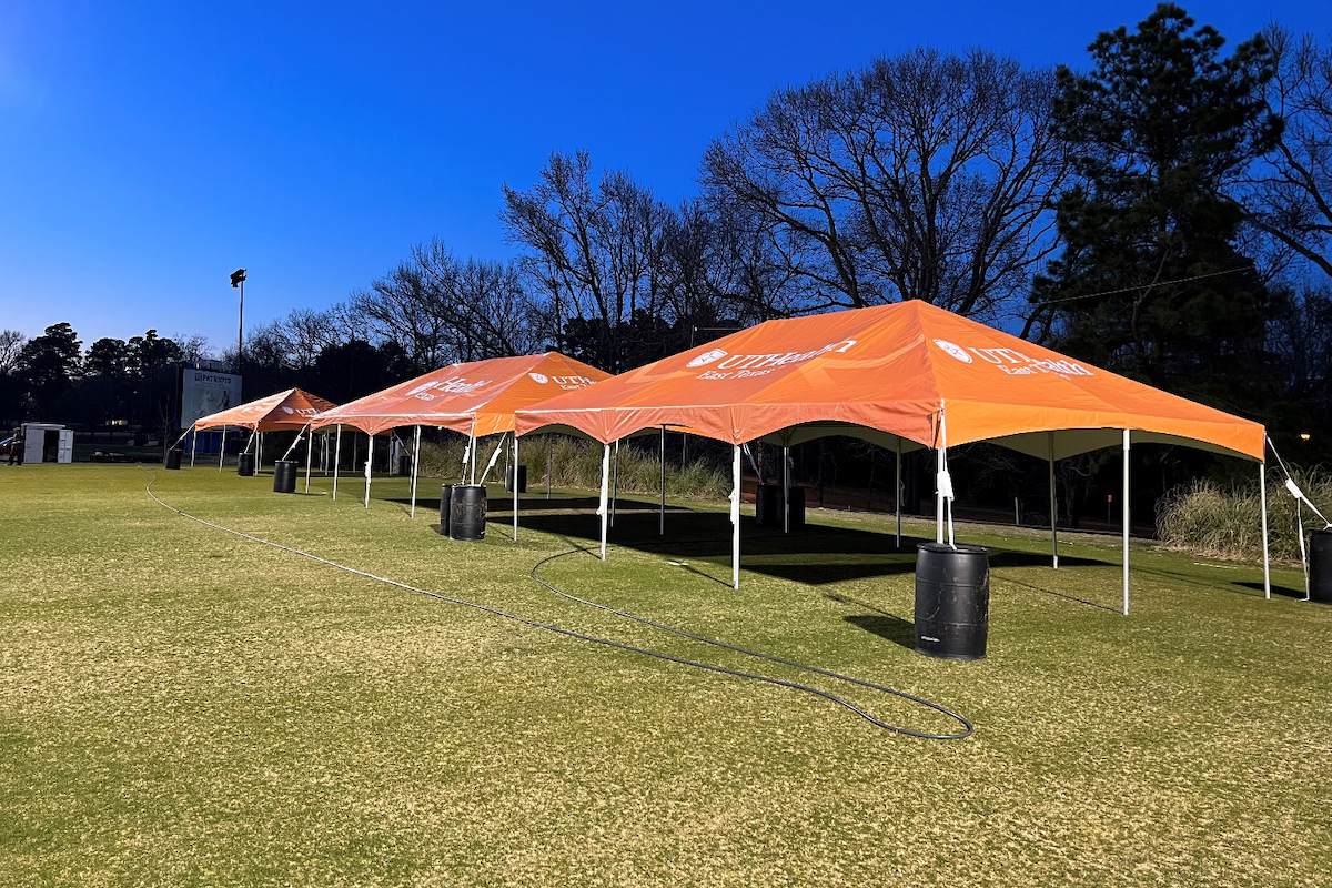 Custom Tents for Colleges Fraternity Sorority Tents