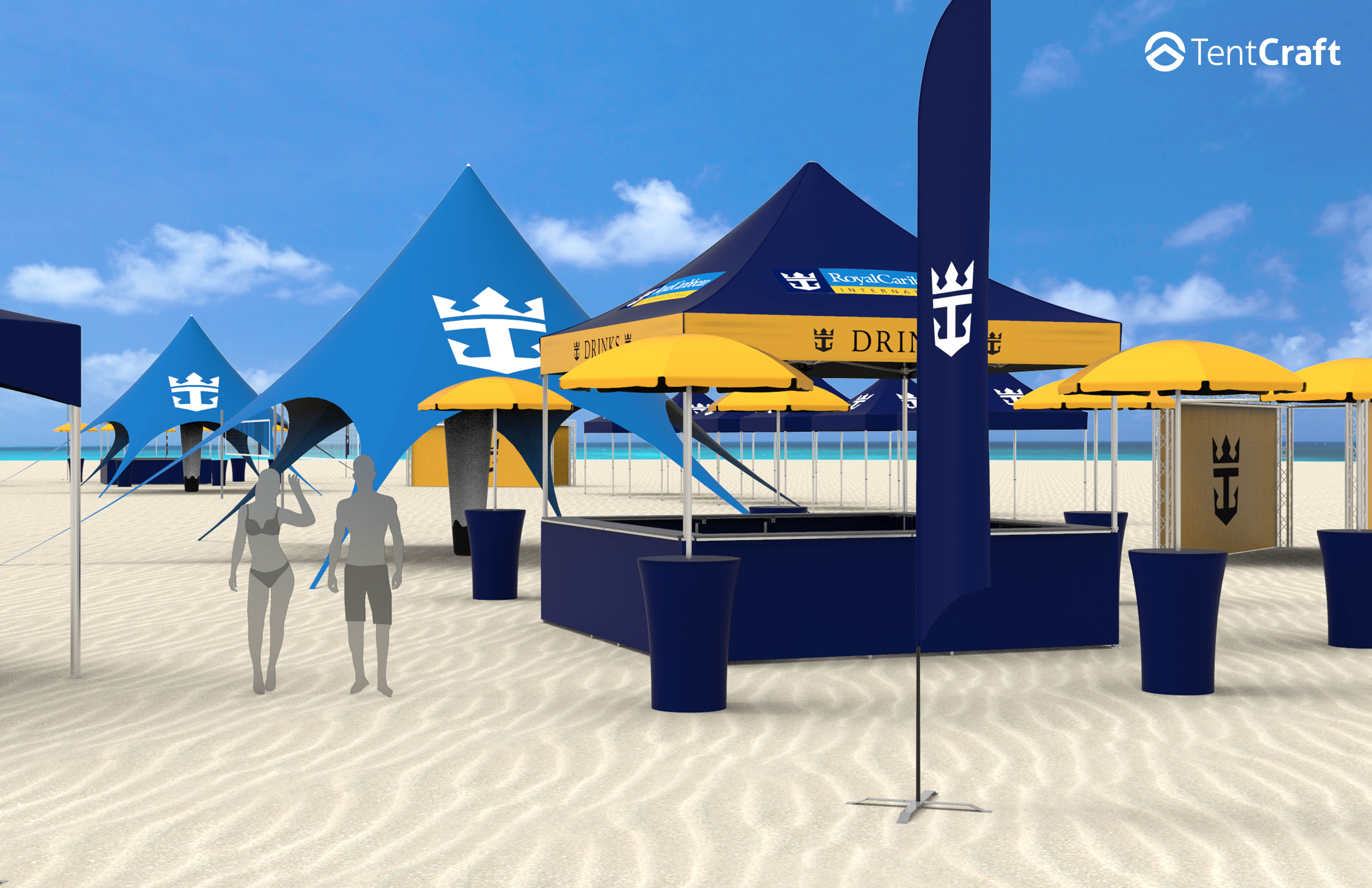 Royal Caribbean Beach Activation