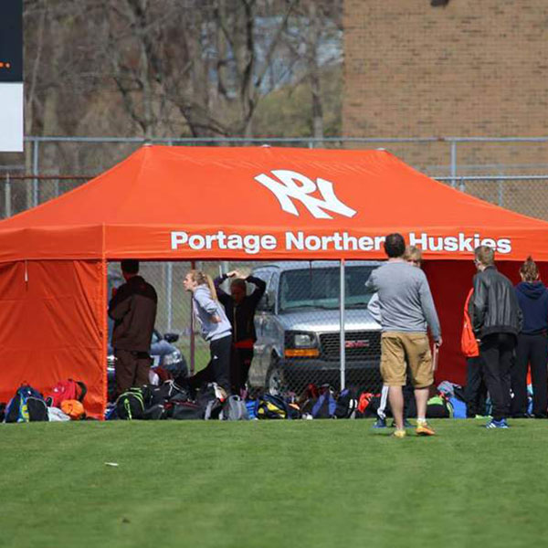 Pop Up Tents for Track and Field Teams